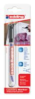 Edding wasgoedmarker e-8040/1 zwart, op blister - thumbnail