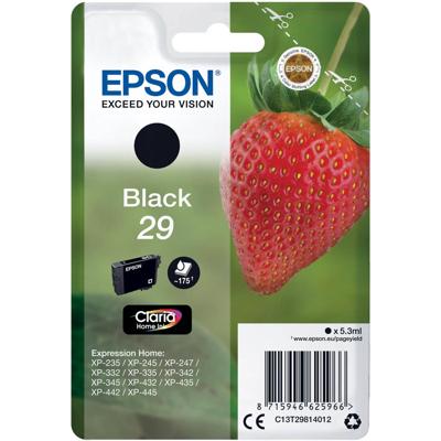 Originele inktcartridge Epson 29 XL Zwart (10 Stuks)