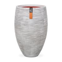 Capi Nature Rib NL vase luxe 45x72cm bloempot ivoor - thumbnail