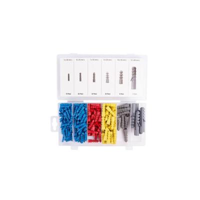Hofftech Pluggen set 220 Delig. Ø 5-12 mm. Hofftech Pluggen set 220 Delig. Ø 5-12 mm.