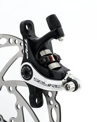 Shimano Mechanische schijfremset spyre voor zwart/zilver