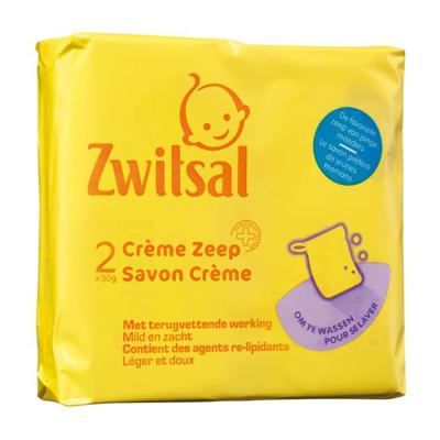 Zwitsal Zwitsal Crème Zeep - 2x90 gr