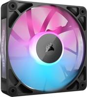 Corsair iCUE LINK RX120 RGB PC-ventilator Zwart (b x h x d) 120 x 120 x 25 mm Incl. LED-verlichting - thumbnail