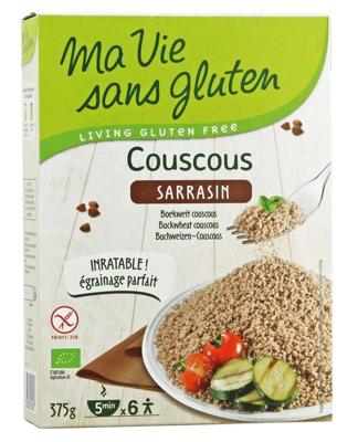 Couscous 100% boekweit glutenvrij bio 375 Gram Couscous 100% boekweit glutenvrij bio 375 Gram