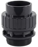 pvc 3-delige koppeling 50mm x 1.1/2" 10 bar - thumbnail