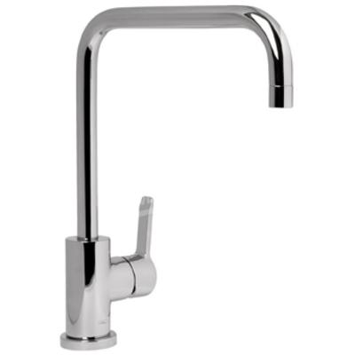 Keukenkraan Plieger New Road 1-Gats met Draaibare Uitloop Chroom