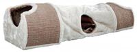 TRIXIE KRABTUNNEL LICHTGRIJS / BRUIN / TAUPE 110X30X38 CM - thumbnail