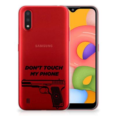 Samsung Galaxy A01 Silicone-hoesje Pistol DTMP Samsung Galaxy A01 Silicone-hoesje Pistol DTMP