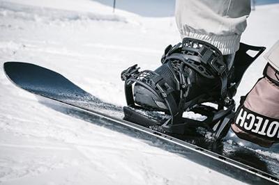 Nidecker Supermatic Snowboardbinding Black S - thumbnail