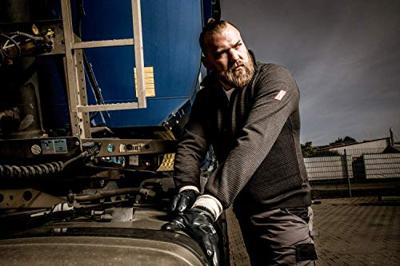 NITRAS SAFETY Nitras trui "7034 motion tex plus" pullover gr. xl black nitras motion tex plus