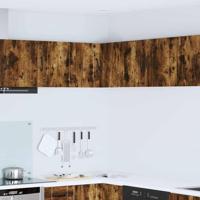 Keukenkast met plank Gerookt eiken 57 x 57 x 40 cm Bewerkt hout - thumbnail