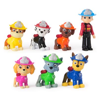 PAW Patrol Brandweerredding speelfigurenset met 7 verzamelfiguren