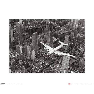 Kunstdruk Time Life - DC-4 Over Manhattan 40x50cm Kunstdruk Time Life - DC-4 Over Manhattan 40x50cm