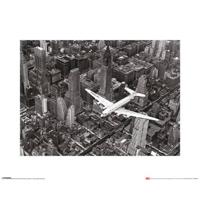 Kunstdruk Time Life - DC-4 Over Manhattan 40x50cm - thumbnail