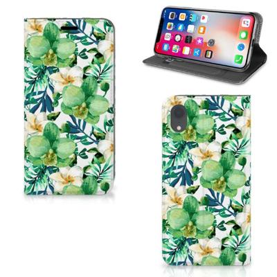 Apple iPhone Xr Smart Cover Orchidee Groen Apple iPhone Xr Smart Cover Orchidee Groen