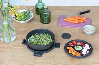 Brabantia Make & Take saladebak 1,3 liter kunststof dark grey - thumbnail