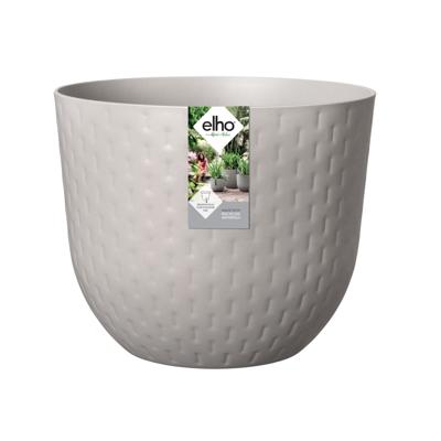 Elho Fuente Grains Bloempot 47 cm - Grijs Elho Fuente Grains Bloempot 47 cm - Grijs
