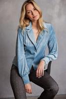Helena Hart Blazer Lora Velour 7640 Blazers Ice - thumbnail