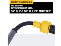 DeWALT Line Puller Kit | Stofzuigermonden | 32-48 en 64 mm - DXVA00-0301E - thumbnail