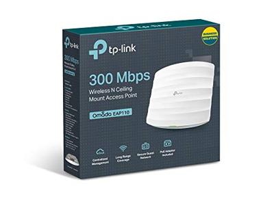 TP-Link Omada EAP110 300 Mbit/s Wit Power over Ethernet (PoE) - thumbnail