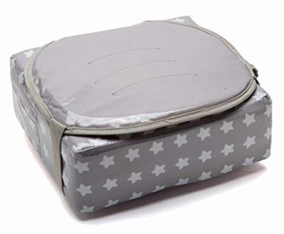 Stoelverhoger Easy up BABY TO LOVE grijs met sterren