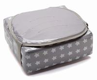 Stoelverhoger Easy up BABY TO LOVE grijs met sterren - thumbnail