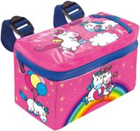 BIKE FASHION kinder stuurtas "eenhoorn" bar bag einhorn pink - thumbnail