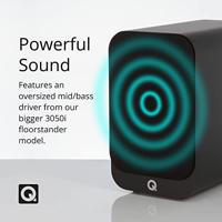 Q Acoustics 3030i - Boekenplank Speaker - Zwart - thumbnail