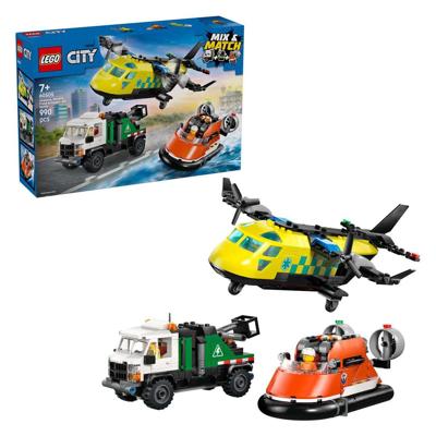 LEGO® City 60505 Vliegtuig, Onderhoudsvoertuig en Hover Combo Set LEGO® City 60505 Vliegtuig, Onderhoudsvoertuig en Hover Combo Set