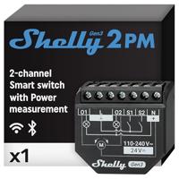 Shelly Shelly 2PM Gen3 Schakel-meetactor Bluetooth, WiFi - thumbnail