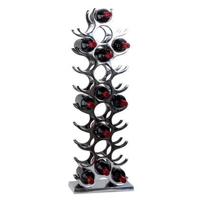 Svenska Living Wijnrek - 27 flessen - chrome - metaal - 43 x 42 cm - thumbnail