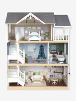 Vila poppenhuis - 3 verdiepingen + 12 meubels - thumbnail