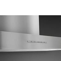 Smeg KBT1200XE Schouwkap Grijs - thumbnail