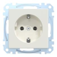 Merten MEG2301-0419 Wandcontactdoos System M Polar-wit 1 stuk(s) - thumbnail