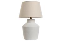Bureaulamp Home ESPRIT Wit Porselein 50 W 220 V 40 x 40 x 62 cm - thumbnail