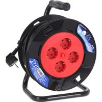 Kabelhaspel - 25 meter - geaard - thumbnail