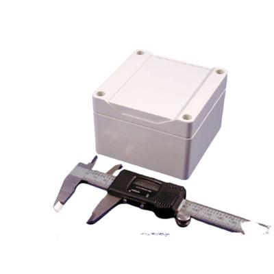 Hammond Electronics 1555EGY Universele behuizing 90 x 90 x 60 ABS Grijs 1 stuk(s)