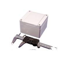 Hammond Electronics 1555EGY Universele behuizing 90 x 90 x 60 ABS Grijs 1 stuk(s) - thumbnail
