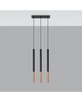 Bussandri Hanglamp modern - Metaal - Zwart - thumbnail