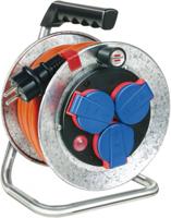 Brennenstuhl 1072900 Kabelhaspel 10.00 m Oranje Randaarde stekker - thumbnail
