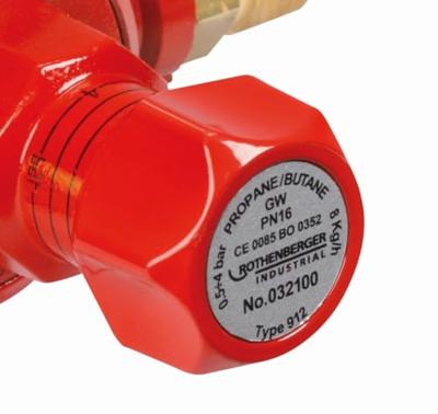 Rothenberger Propaanregelaar, Manometer 0,5-4 Bar - ROT032100E - ROT032100E