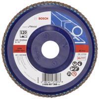 Bosch Accessories 2608607368 X551 Lamellenschijf Diameter 125 mm Boordiameter 22.33 mm Korrelgrootte (num) 120 Staal 1 stuk(s) - thumbnail
