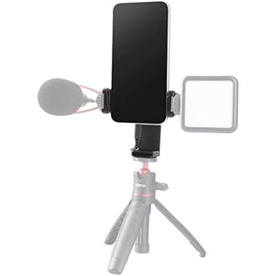 Ulanzi ST-22 360º draaibare en kantelbare telefoonhouder voor statief - met 2 Cold Shoe Mounts - thumbnail