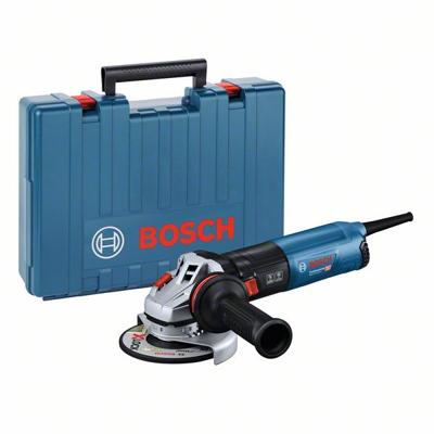 Bosch Blauw GWS 14-125 S | Haakse slijpmachine | 1400 W | 125 mm | In koffer - 06017D0101 Bosch Blauw GWS 14-125 S | Haakse slijpmachine | 1400 W | 125 mm | In koffer - 06017D0101
