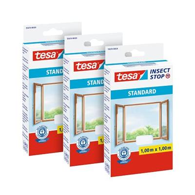 tesa STANDARD 55670-00500-00 Vliegenhor (b x h) 1000 mm x 1000 mm Wit 3 stuk(s) tesa STANDARD 55670-00500-00 Vliegenhor (b x h) 1000 mm x 1000 mm Wit 3 stuk(s)