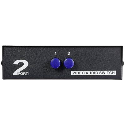 SpeaKa Professional SP-11175216 Composite-switch 2 poorten Met audiopoorten SpeaKa Professional SP-11175216 Composite-switch 2 poorten Met audiopoorten