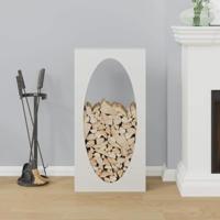 Brandhoutrek 50x23x100 cm koudgewalst staal wit - thumbnail