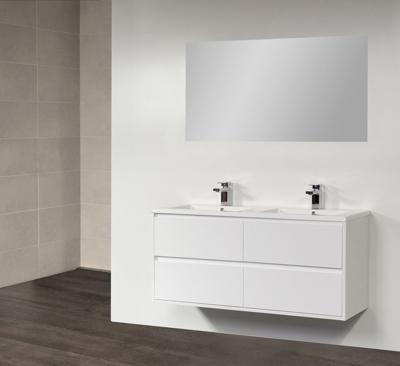 Badkamermeubel New Future 120 cm (4 lades, 2 uitsparingen) Wit Badkamermeubel New Future 120 cm (4 lades, 2 uitsparingen) Wit