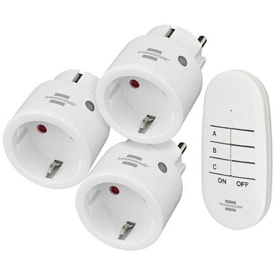 Brennenstuhl Comfort-Line Mini-Schakelaarset 3x IP20 - 1507070 Brennenstuhl Comfort-Line Mini-Schakelaarset 3x IP20 - 1507070