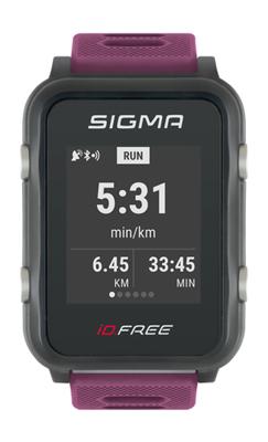 Sigma iD.FREE Sporthorloge GPS - Paars
